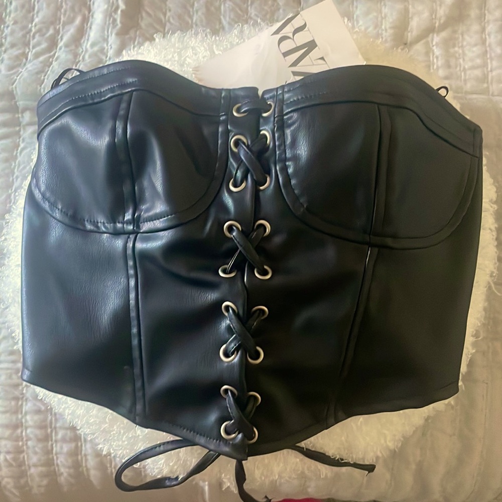 Zara corset top